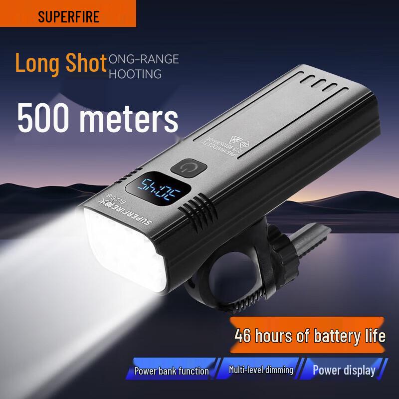 SupFire BL26-B Rechargeable Bicycle Headlight