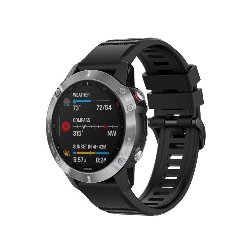 26 20 22 MM Watchband For Garmin Fenix 6 6X Pro 5 5S 5X Plus 3HR Fenix7 Fenix 8 Silicone QuickFit Watch Easyfit Wrist Band Strap