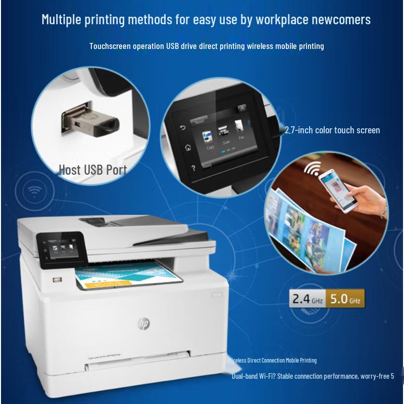 HP Color LaserJet Pro M281fdw 4-in-1 Printer CN Plug (adapter Included)