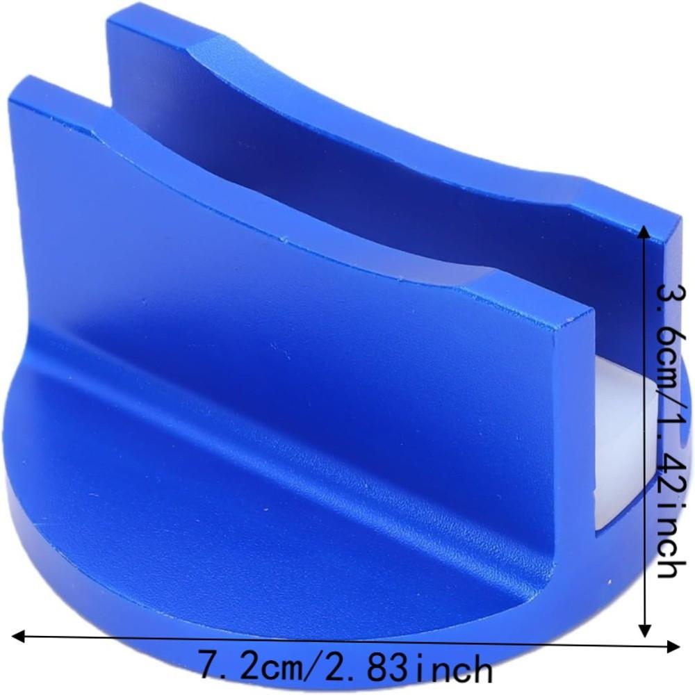 2pcs Slotted Design Grooved Jack Pad Universal Fit Pinch Weld Jack Pad For Car Repair