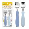 EDISONmama Fork Spoon Ages Blue Hawaii Prevents Noodles from Falling Allows Scooping To the Edges of the Dishwasher and Dryer Made In Stainless Ideal