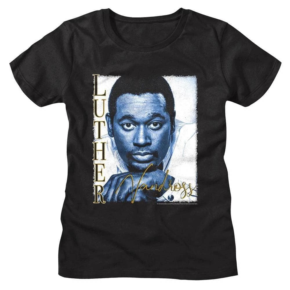 Luther Vandross Thoughtful Portrait Women s T Shirt XXXL