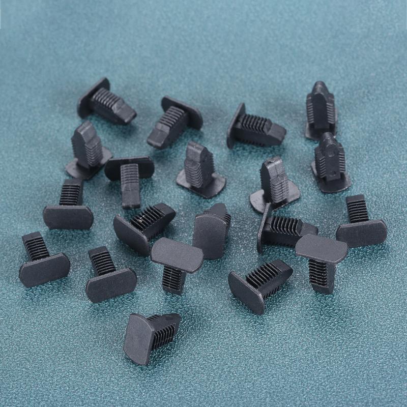 20pcs Auto Car Fasteners Side Door Sill Cover Trim Clips Fit for BMW MINI R50 R52 R53 R55 R56 R58 R59 Plastic Car Interior Clips