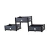 Multi-Level Planter Box for Outdoor Flower And Vegetable Gardening