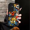 Handyhülle Case für Samsung Galaxy A16 A56 A51 A73 A23 A12 A13 A71 A72 A26 A32 A15 A35 A36 A53 A54 A34 Rotes Graffiti Muster