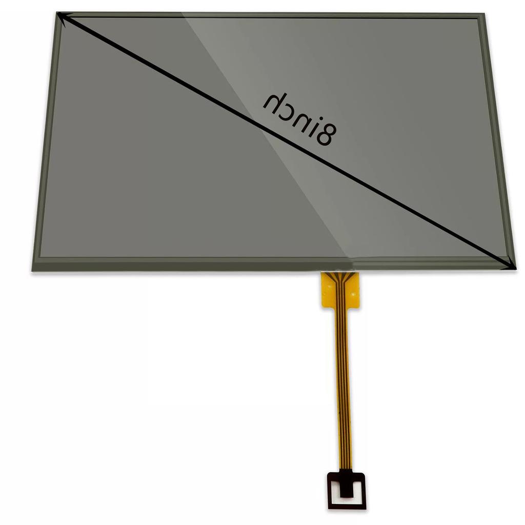 Radio Navigation Touch Screen Glass Digitizer For Ford Sync 2 Focus Edge Escape F150 Explorer Lincoln LQ080Y5DZ03A LQ080Y5DZ30A