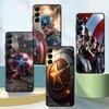 Case for Samsung Galaxy A57 A24 A52 A36 A73 A51 A32 A55 A25 A53 A35 A26 A23 A37 A22 Phone Cover A71 A72 Marvel Captain America