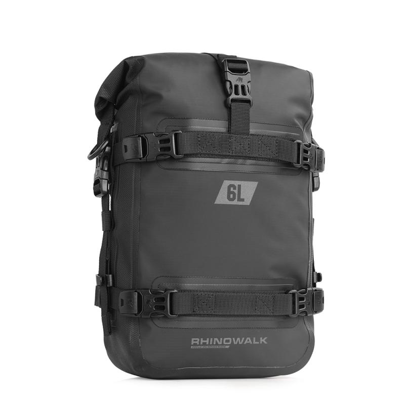 

Сумка-бампер для мотоцикла Водонепроницаемая 6 л Сумка на боковую раму мотоцикла Сумка на дугу безопасности мотоцикла Универсальная сумка для хранения инструментов для езды на мотоцикле чёрный