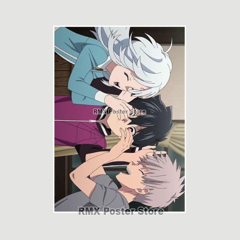 Kemono Jihen Anime Posters and Prints White Coated Paper Art Wall Pictures for Home Bar Cafe Decor Living Room Decoration Mural