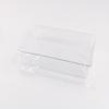 Stackable Storage Box Transparent Storage Tray for Bathroom and Kitchen Easy to Clean Makeup Organizer for Women Girl