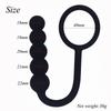 Silicone Pull Ring 5 Beads Anal Plug Balls Butt Plug Sex Toys For Women Erotic Adult Anus Masturbation Prostate Massage Toys