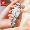 OLEVS Women Watch Luxury Brand Diamond Quartz Watch Fashion Automatic Calendar Waterproof Women Watch
