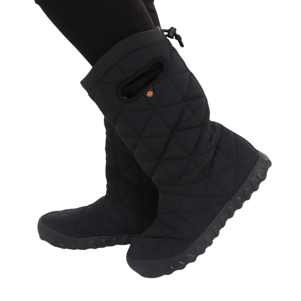 Bogs HIGH Snow Size 2E B-MOC Boots, Women's, Black, 24.0 cm,
