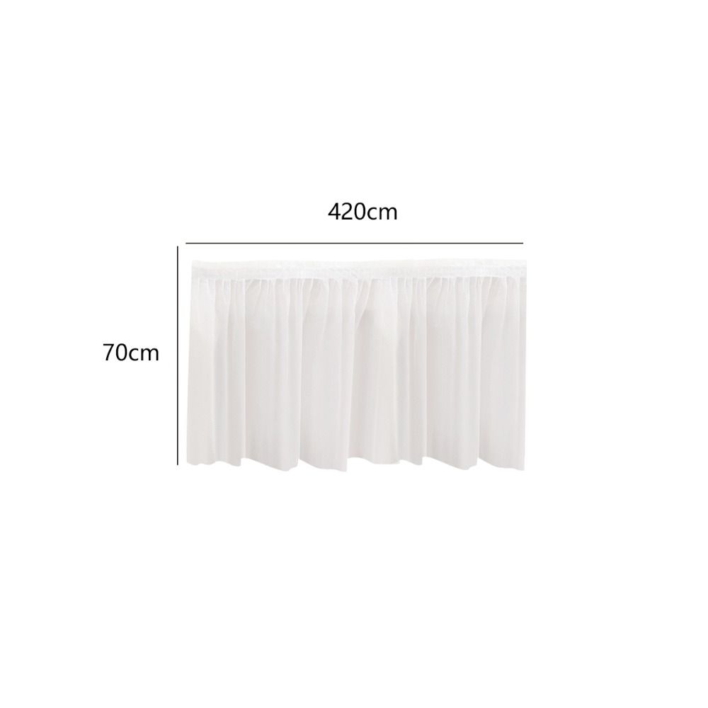 Waterproof Disposable Tablecloth Thickened Party Table Dress Colourful Table Skirt