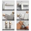 Aluminum Alloy Sandblasted Mini Belt Strip Cutter for Handmade Vegetable-Tanned Leather