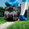 Mbappe10 Size 5 Soccer Ball, Machine-Stitched PVC, Durable & High Bounce, All Ages Fit, Fan Merchandise, Matches & Outdoor Use.