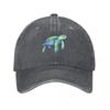 Green Sea Turtle Baseball Cap Luxury man cap hats for men hats on offer Beach Bag Caps For Women Mens
