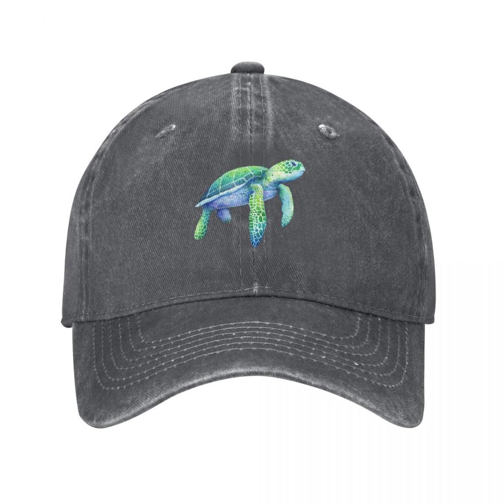 Green Sea Turtle Baseball Cap Luxury man cap hats for men hats on offer Beach Bag Caps For Women Mens