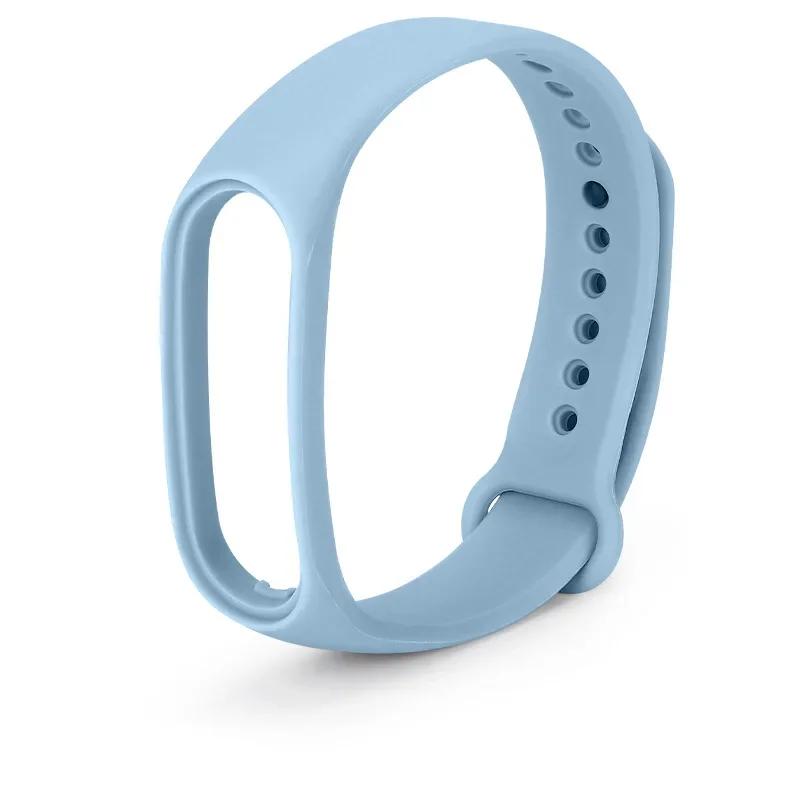 Watch Strap For Xiaomi Mi Band 7 6 5 4 3 Wristband Silicone Bracelet Wrist Straps Correa Mi Band 6 7 5 4 Smartwatch Accessories