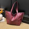 Large Capacity Tote Bag, Casual Shopping Bag, Hand-held Underarm Bag, Women's Bag