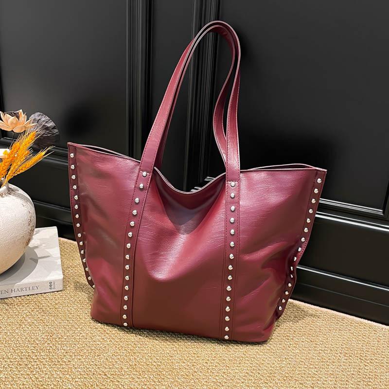 Large Capacity Tote Bag, Casual Shopping Bag, Hand-held Underarm Bag, Women's Bag