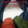 Waterproof Lightweight Thermal Emergency Sleeping Bag Bivy Sack - Survival Blanket Bags Camping, Hiking, Outdoor, Activities