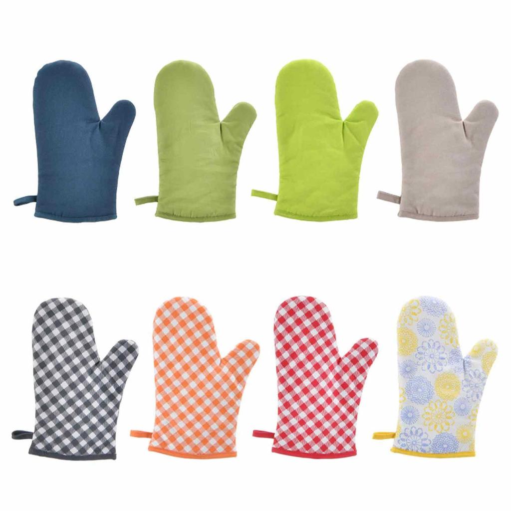 Satın alın Plaid Insulation GlovesAnti Scald Microwave Oven Gloves