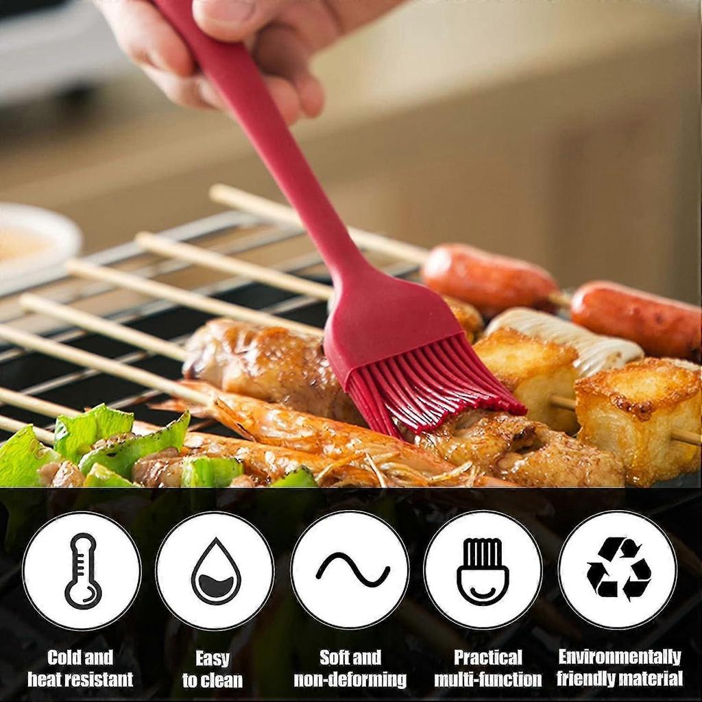 Pcs Bbq Pastry Brushes Grill Baking (4 Colors)