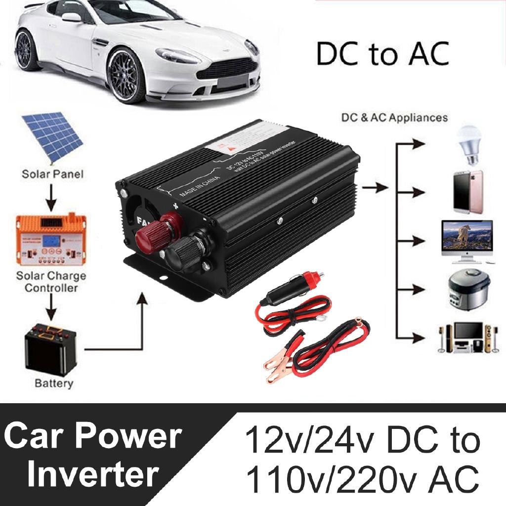 

DC 12V/24 в AC 110v/220V 12V 3000W синусоидальный солнечный инвертор пиковая мощность трансформатор преобразователь напряжения 24V-220V 3000W