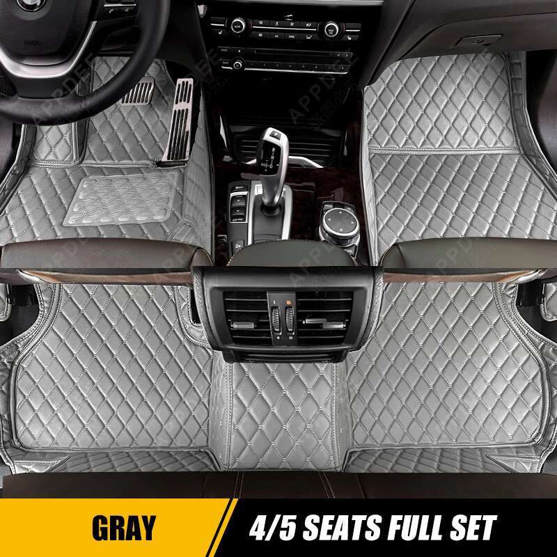 APPDEE Car floor mats for KIA carnival 2015 2016 2017  auto foot Pads automobile carpet cover