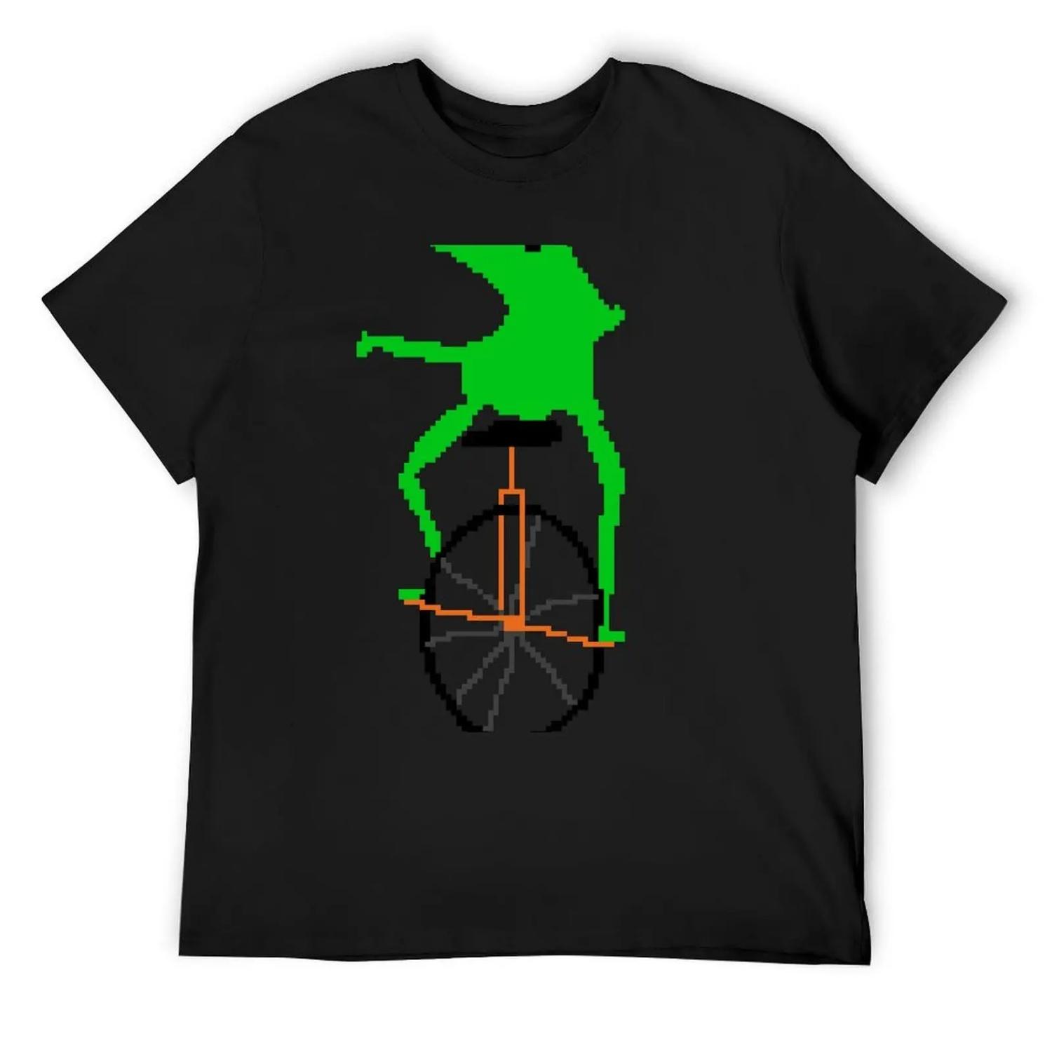 

Dat Boi pixel meme T-Shirt oversized graphic tee essential t shirt men workout shirt XXXXXL чорний