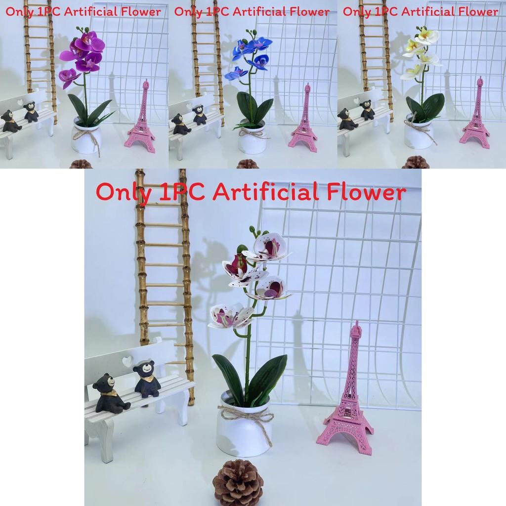 Phalaenopsis Faux Plant For Wedding Decoration And Home Indoor Display
