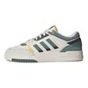 adidas Drop Step Low Weiß Tech Emerald Unisex Sneaker Kreideweiß Aktiv-Gold GW9735