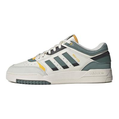 Drop Step Low Weiß Tech Emerald Unisex Sneaker Kreideweiß Aktiv-Gold GW9735