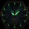 JINSHIDUN Nowy zegarek męski biznesowy i rekreacyjny Biznesowy zegarek mechaniczny z wielofunkcyjnym tourbillonem Luminous Wysokiej klasy zegarek męski