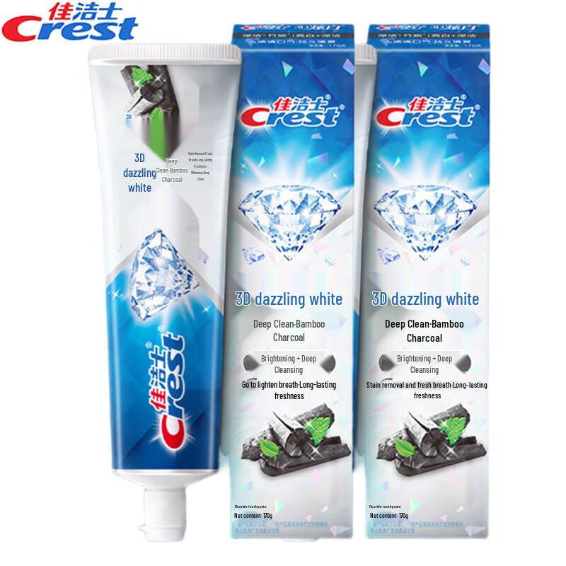 

Crest 3D White Charcoal Toothpaste