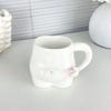 1pc Ceramic Cup,330ml/30oz Cup, Hand Squeeze Belly Coffee Mug, Body Art Coffee Cup, Creative Birthday Gift