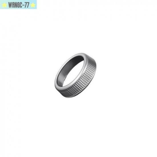 For BMW 5 Series G30 2018- ABS Silver Console Multimedia Button Frame Decor