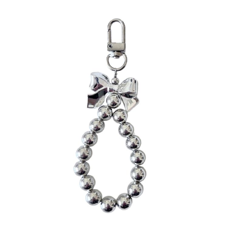 

Handmade Beaded Bowknot Keychain Pendant Fashion Hanging Decoration Bag Pendant 1