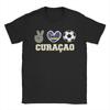 Curacao Soccer Sport Unisex Unisex T Shirts Vintage Tees Short Sleeve O Neck Tshirt Cotton Printed Tops