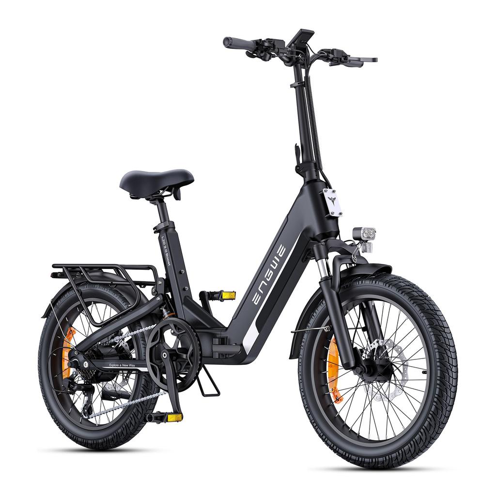 Engwe L20 3.0 Boost E-bike: 250W Hub Motor-Driven, 648Wh Battery-Empowered for 135km Journeys, Paired with Shimano 7-speed and Full Suspension