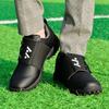 Golf shoes men's shoes fashion wide sole casual sports men's shoes automatic knob shoelaces nail-free sneakers