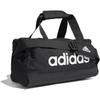 Adidas Essentials Logo Duffel Bag 60159 Black/White 30L Travel Gym Bag
