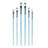6 Pcs Acrylic Painting Brushes Watercolor Brushes Macaron Colored Painting Tool Easy To Use Art Supplies