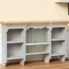 Wooden Doll House Kitchen Wall Mount Cabinet Model Figurine Storage Solution For Kids Craft Model Project Scene Display
