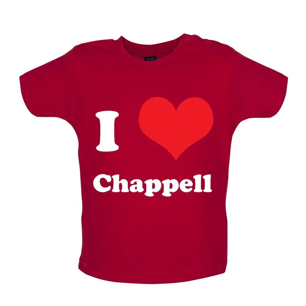 

I Love Chappell - Kids T-Shirt Tees Top - Love Song Fan Good Luck Baby Tower 100