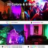 RGB UVC Black Light LED Stage Blacklight Ultraviolet 48W Effect Light Flood Ultravilet Fluorescent Party Stage Light Neon Bar