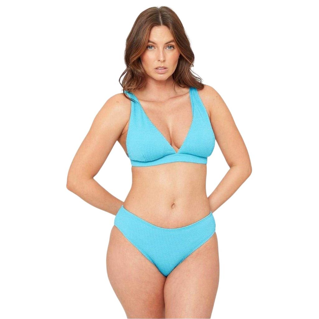 Be You Womens/Ladies Textured Bikini Bottoms