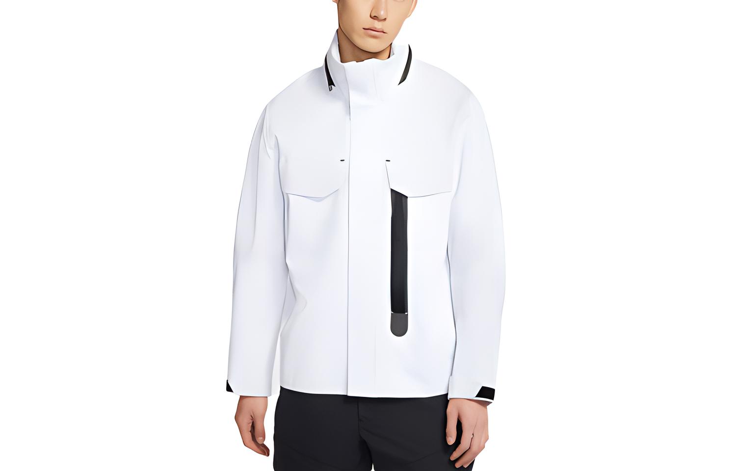 Nike SPORTSWEAR TECH PACK Куртки Мужские Белый С капюшоном Умеренный Другое CZ9310-100 XL
