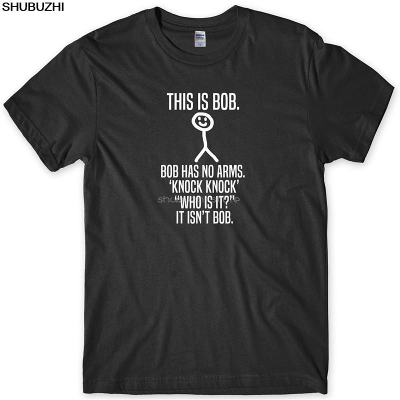 This Is Bob Bob Has No Arms Funny Mens Unisex TShirt Cool Casual pride t shirt men Fashion tshirt funny sbz6119 S